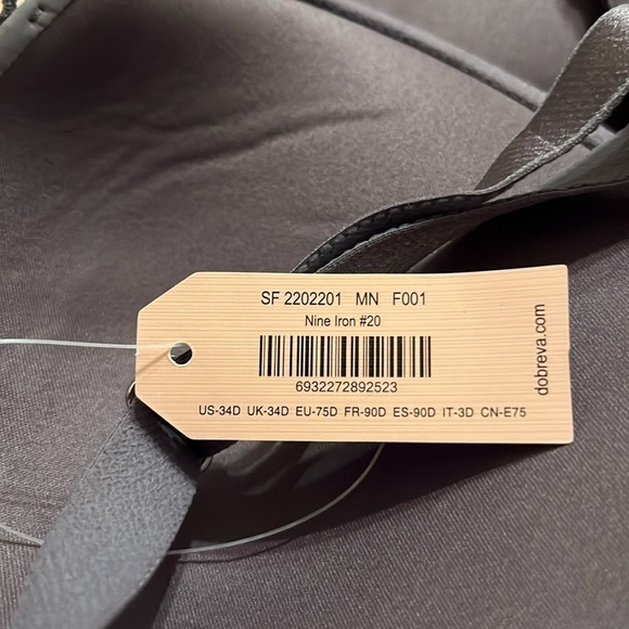 NWT DOBREVA Push Up Bra Racerback Front Closure Bras Lace Padded Underwire - Picture 3 of 6